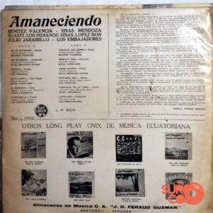 Disco de Vinilo Varios - Amaneciendo Vinyl Record