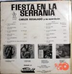 Disco de Vinilo Carlos Regalado - Fiesta En La Serranía Vinyl Record