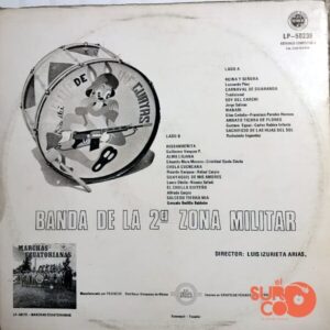 Disco de Vinilo Banda De La II Zona Militar - Recorriendo Nuestra Tierra Vinyl Record