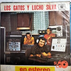 Disco de Vinilo Lucho Silva - Los Gatos Y Lucho Silva En Estereo Vinyl Record
