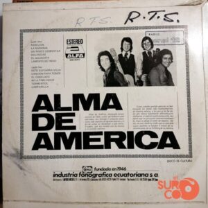 Disco de Vinilo Alma De América - Alma De América Vinyl Record