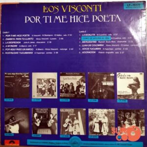 Disco de Vinilo Los Visconti - Por Ti Me Hice Poeta Vinyl Record