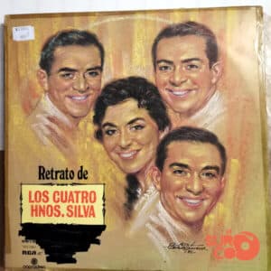 Disco de Vinilo Hermanos Silva - Retrato De Los Cuatro Hermanos Silva Vinyl Record