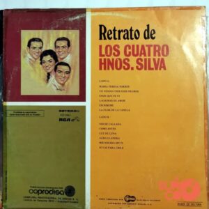 Disco de Vinilo Hermanos Silva - Retrato De Los Cuatro Hermanos Silva Vinyl Record