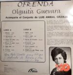 Disco de Vinilo Olguita Guevara - Ofrenda Vinyl Record