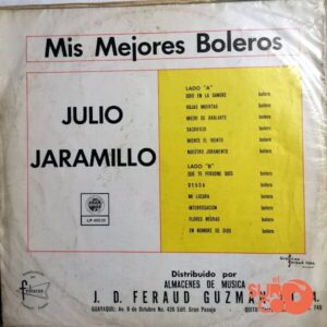 Disco de Vinilo Julio Jaramillo - Mis Mejores Boleros Vinyl Record
