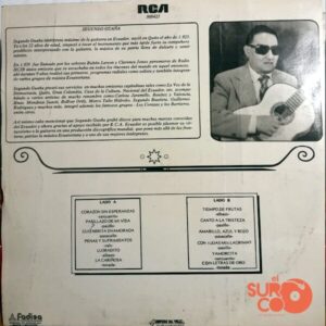 Disco de Vinilo Segundo Guaña - Canto A La Tristeza Vinyl Record