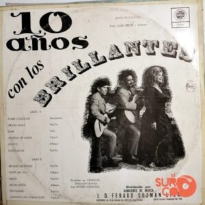 Disco de Vinilo Los Brillantes - 10 Años Con Los Brillantes Vinyl Record