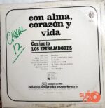 Disco de Vinilo Los Embajadores   - Con Alma Corazón Y Vida Vinyl Record
