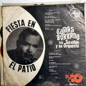 Disco de Vinilo Tomás Burbano - Fiesta En El Patio Vinyl Record