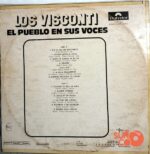 Disco de Vinilo Los Visconti - El Pueblo E Sus Voces Vinyl Record