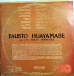 Disco de Vinilo Fausto Huayamabe - Mejor Que Nunca Vinyl Record