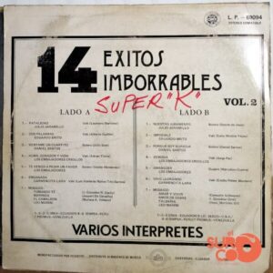 Disco de Vinilo Varios - 14 Éxitos Imborrables Vol 2 Vinyl Record