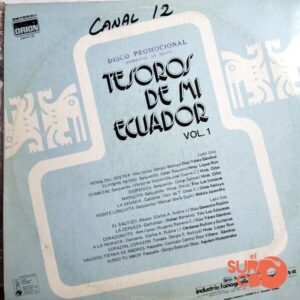 Disco de Vinilo Varios - Tesoros De Mi Ecuador Vol 1 Vinyl Record