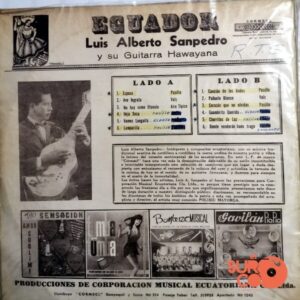 Disco de Vinilo Luis Alberto Sampedro - Ecuador Vinyl Record
