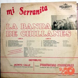 Disco de Vinilo La Banda De Chillanes - Mi Serranita Vinyl Record