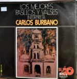 Disco de Vinilo Carlos Burbano - Los Mejores Pasillos Y Valses Vinyl Record