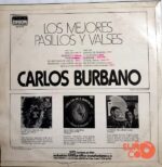Disco de Vinilo Carlos Burbano - Los Mejores Pasillos Y Valses Vinyl Record