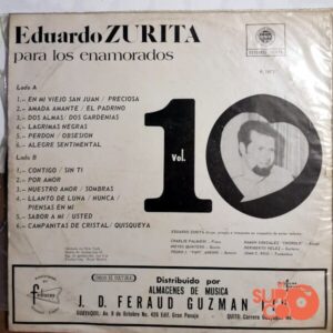 Disco de Vinilo Eduardo Zurita - Para Los Enamorados Vinyl Record