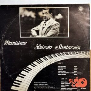 Disco de Vinilo Humberto Santacruz - Pianísimo Vinyl Record