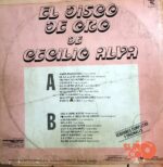 Disco de Vinilo Cecilio Alva - El Disco De Oro De Cecilio Alva Vinyl Record