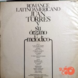 Disco de Vinilo Juan Torres - Romance Latinoamericano Vinyl Record
