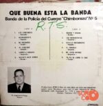 Disco de Vinilo Banda De La Policía De Riobamba Cuerpo Chimborazo N5 - Que Buena Está La Banda Vinyl Record