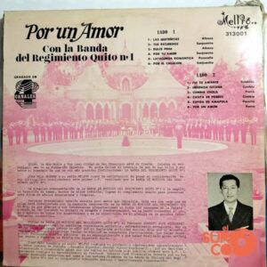 Disco de Vinilo Banda Del Regimiento Quito N 1 - Por Un Amor Vinyl Record