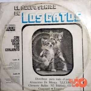 Disco de Vinilo Lucho Silva - El Nuevo Sonido De Los Gatos Vinyl Record