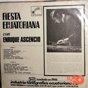 Disco de Vinilo Enrique Ascencio - Fiesta Ecuatoriana Vinyl Record