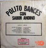 Disco de Vinilo Polito Bances - Polito Bances Con Sabor Andino Vinyl Record