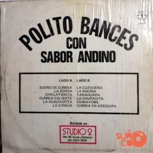 Disco de Vinilo Polito Bances - Polito Bances Con Sabor Andino Vinyl Record