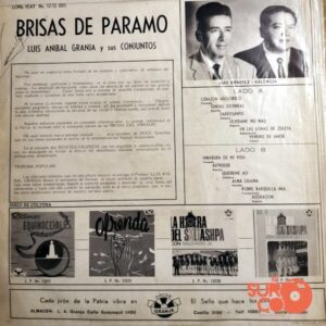 Disco de Vinilo Dúo Benítez Valencia - Brisas Del Páramo Vinyl Record
