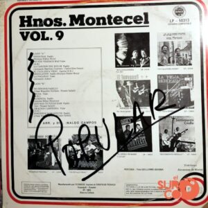 Disco de Vinilo Hermanos Montecel - Hermanos Montecel Vol 9 Vinyl Record