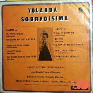Disco de Vinilo Yolanda - Sobradísima Vinyl Record