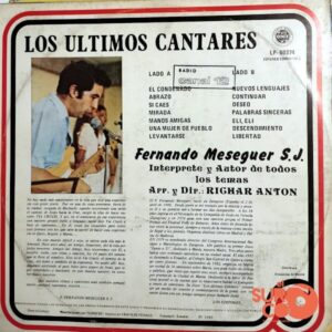 Disco de Vinilo Fernando Meseguer - Los Últimos Cantares Vinyl Record