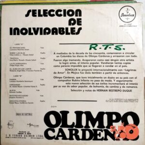 Disco de Vinilo Olimpo Cárdenas - Selección De Inolvidables Vinyl Record
