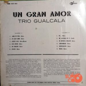 Disco de Vinilo Trío Gualcalá - Un Gran Amor Vinyl Record