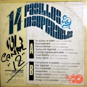 Disco de Vinilo Varios - 14 Pasillos Insuperables Vinyl Record