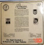 Disco de Vinilo Edgar Palacios - Princesa Vinyl Record