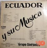Disco de Vinilo Grupo Sinfónico - Ecuador Y Su Música Vinyl Record