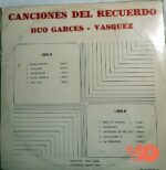 Disco de Vinilo Dúo Garcés Vásquez - Canciones Del Recuerdo Vinyl Record