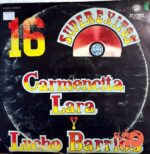 Disco de Vinilo Carmencita Lara - 16 Súper Éxitos De Carmencita Lara Y Lucho Barrios Vinyl Record