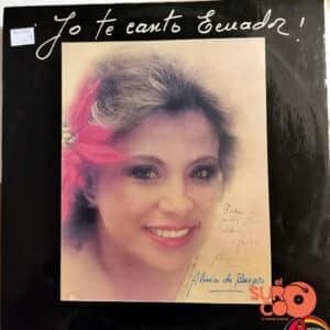Disco de Vinilo Alicia De Burgos - Yo Te Canto Ecuador Vinyl Record
