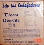 Disco de Vinilo Trío Los Embajadores - Tierra Querida Vinyl Record