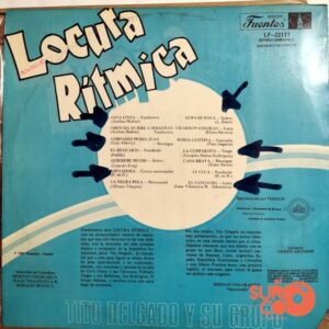 Disco de Vinilo Tito Delgado - Locura Rítmica Vinyl Record