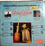 Disco de Vinilo Gabriel Romero - Interpreta A Gabriel Romero Vinyl Record