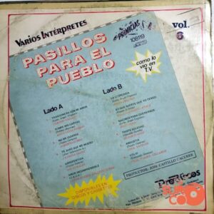Disco de Vinilo Varios - Pasillos Para El Pueblo Vol 6 Vinyl Record
