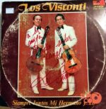 Disco de Vinilo Los Visconti - Siempre Juntos Mi Hermano Y Yo Vinyl Record