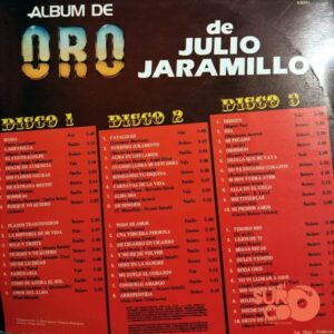Disco de Vinilo Julio Jaramillo - Álbum De Oro Vinyl Record